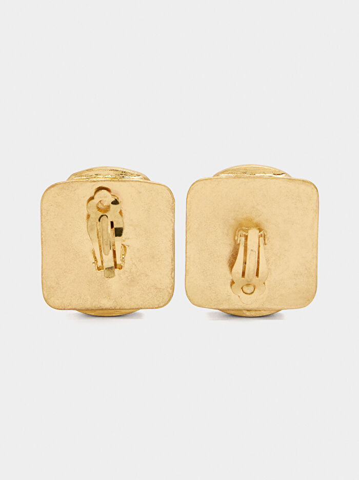 Maxi Dikdörtgen Küpe