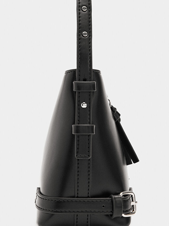 Tokalı Bucket Çanta