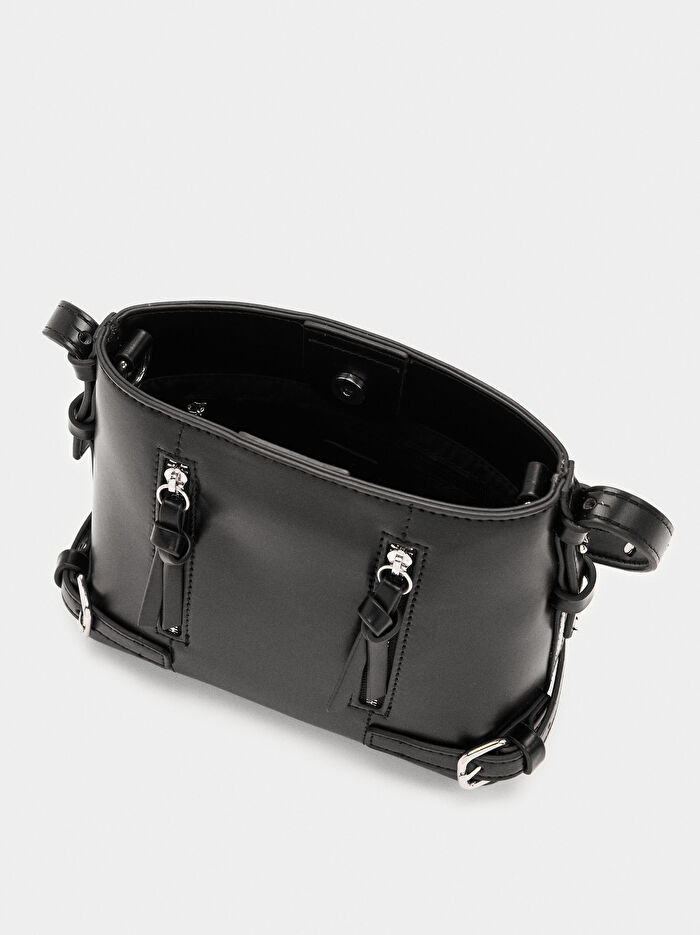 Tokalı Bucket Çanta