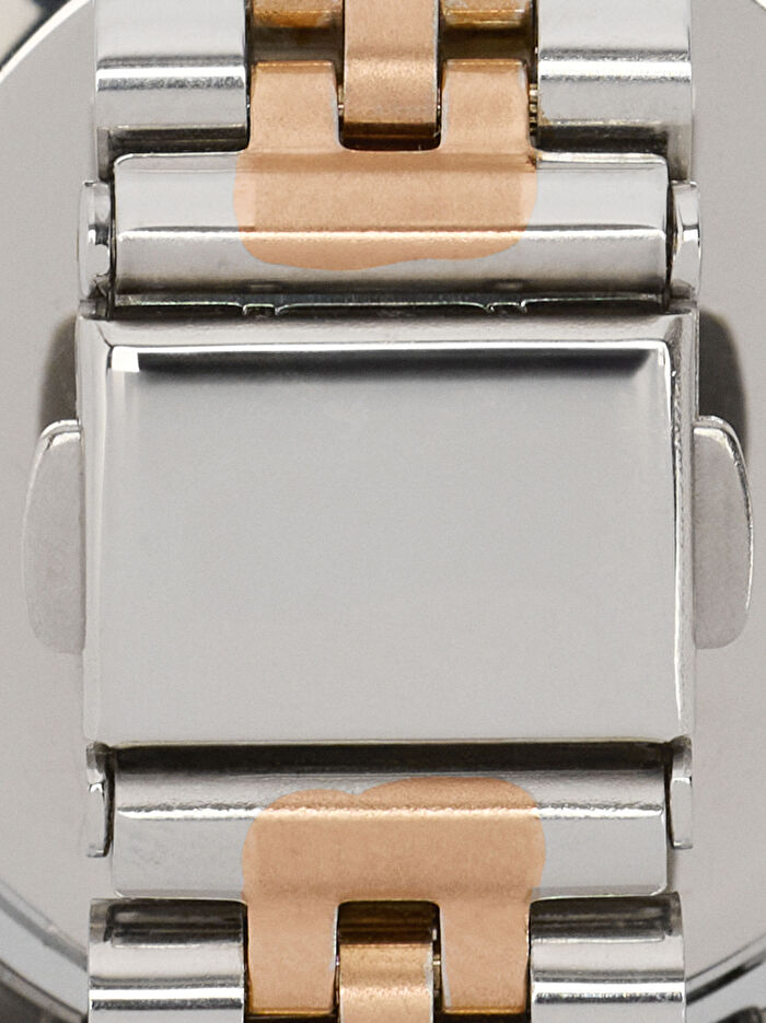 Çelik İki Renkli Saat