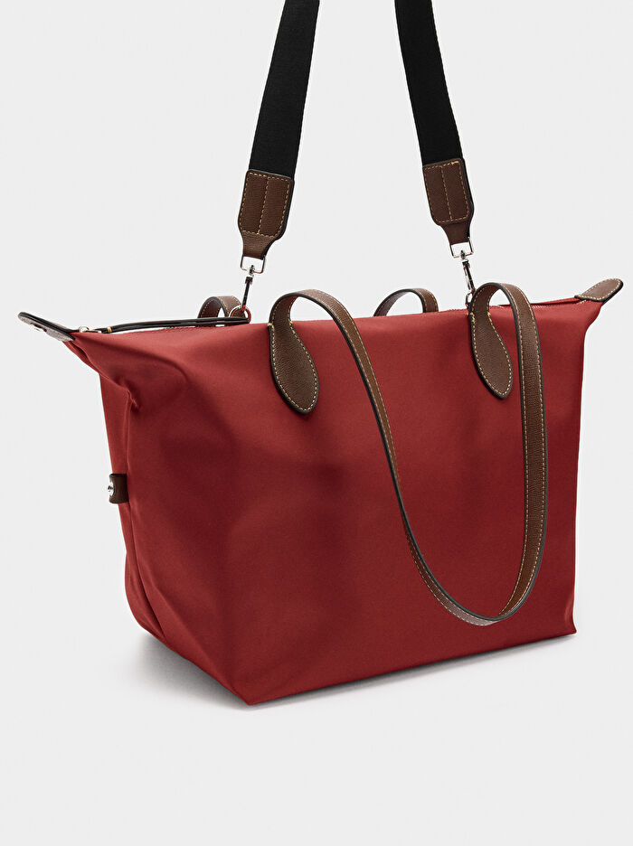 Teknik Kumaş Shopper Çanta