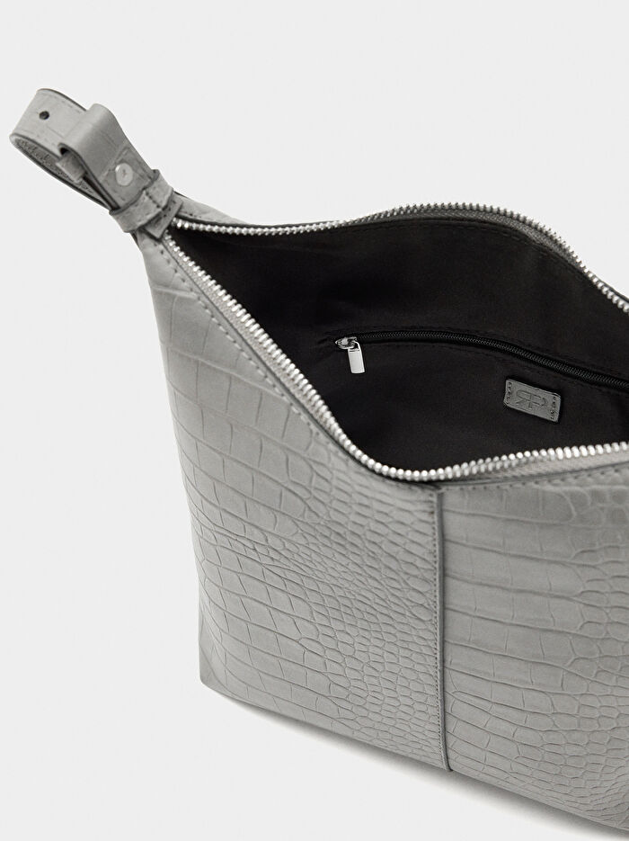 Desenli Omuz Çantası