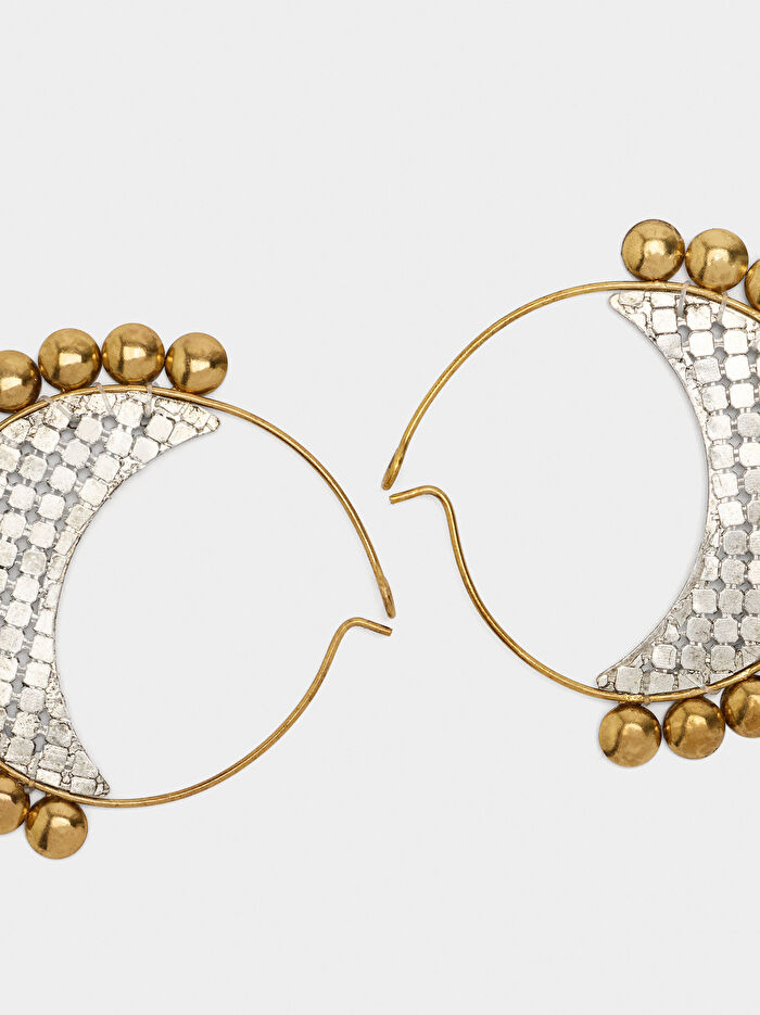 Küreli Maxi Halka Küpe