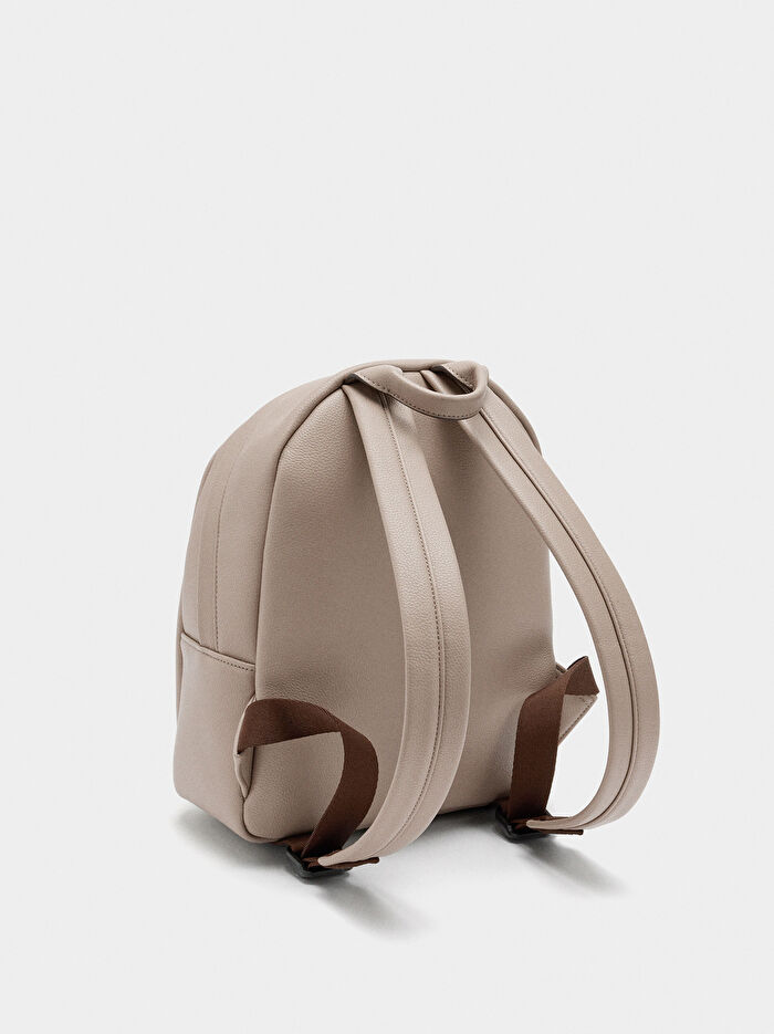 Charm'lı Basic Sırt Çantası
