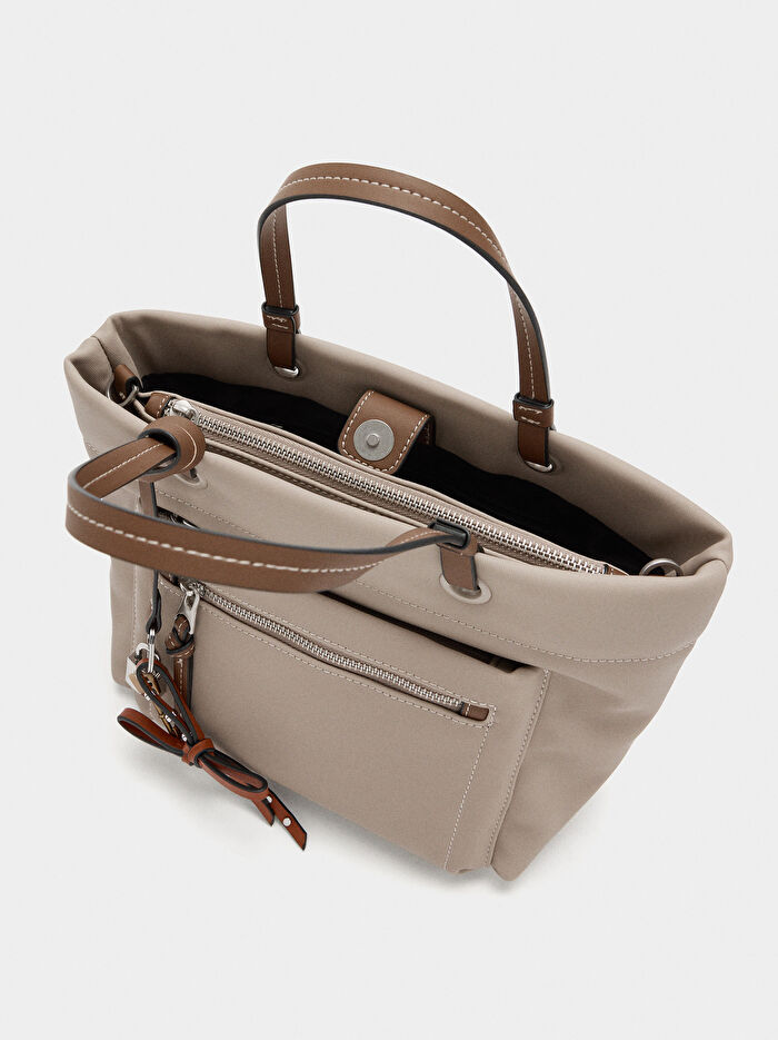 Charm'lı Tote Çanta