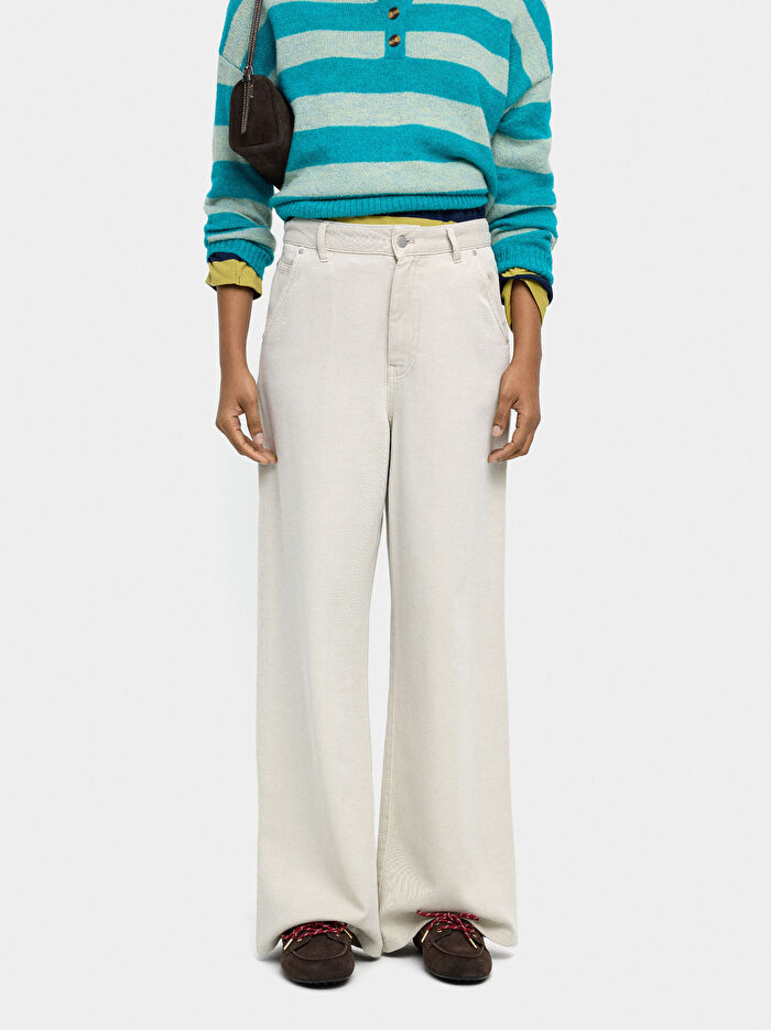 Liyosel ve Pamuklu Denim Pantolon