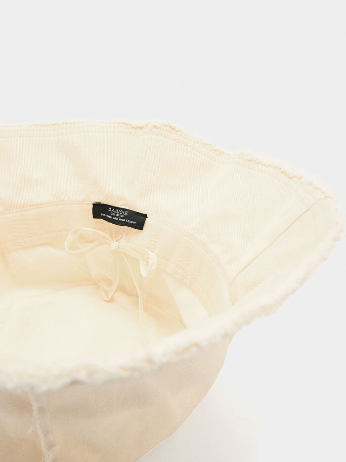 %100 Pamuklu Bucket Şapka