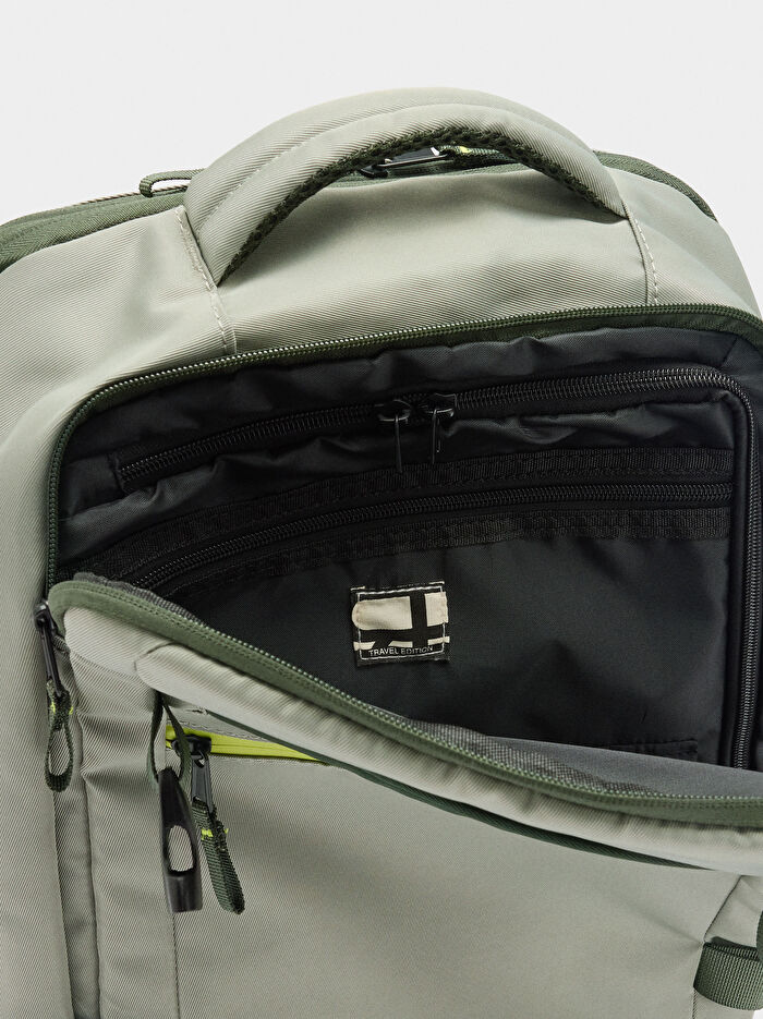 Teknik Kumaş Kabin Boy Sırt Çantası