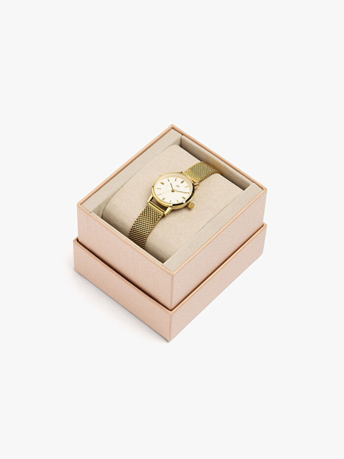 Paslanmaz Çelik Metal Saat