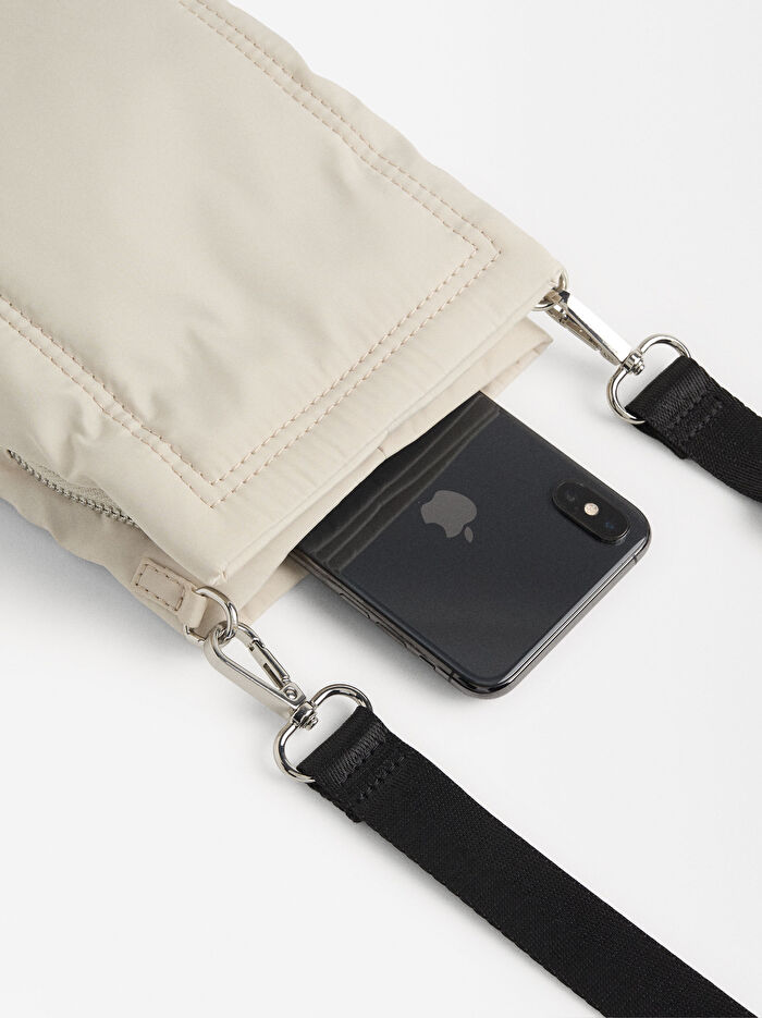 Teknik Kumaş Çapraz Askılı Çanta