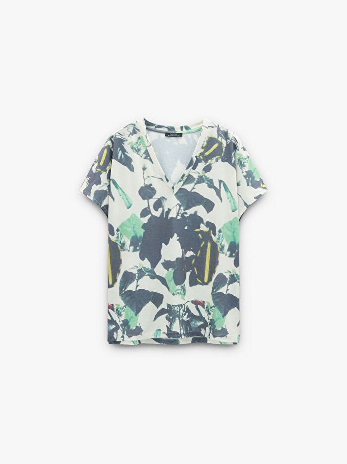 Desenli T-Shirt