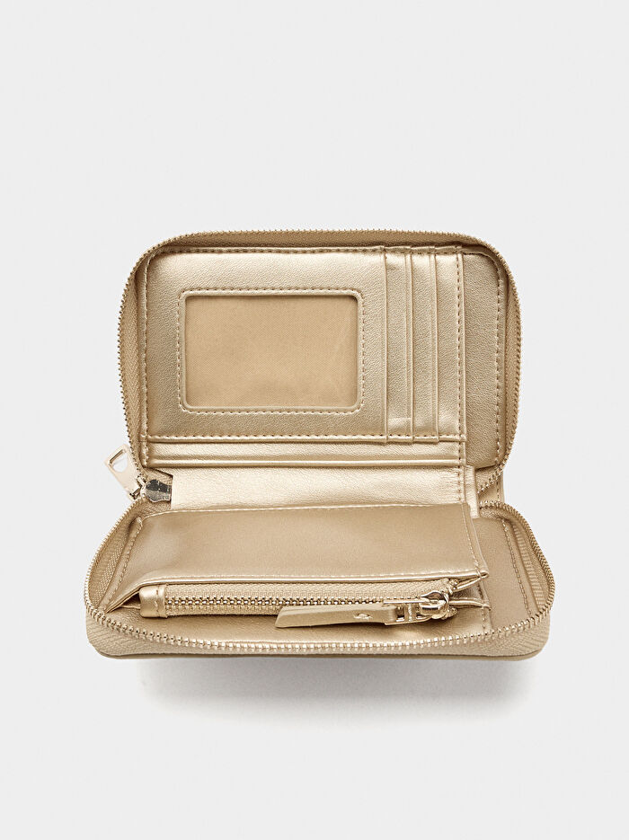 Dokulu ve Fermuarlı Cüzdan