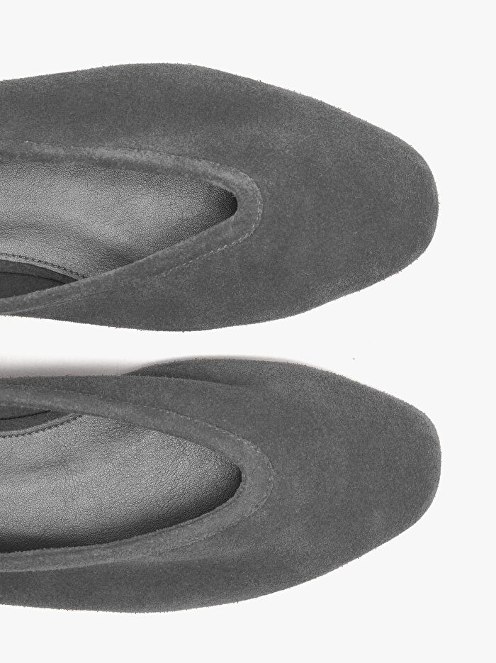 Süet Deri Düz Ayakkabı