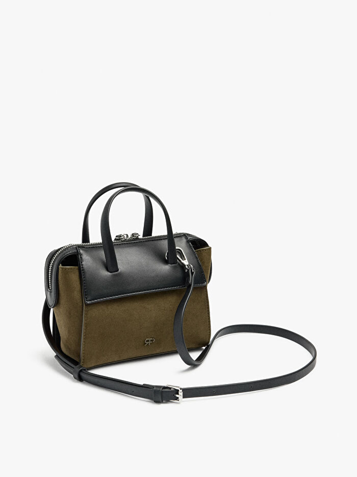 Çapraz Askılı Tote Çanta