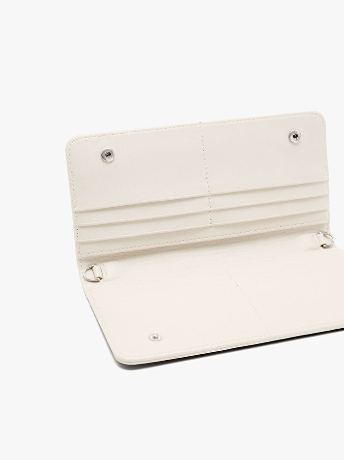 Dokulu ve Kordon Saplı Cüzdan