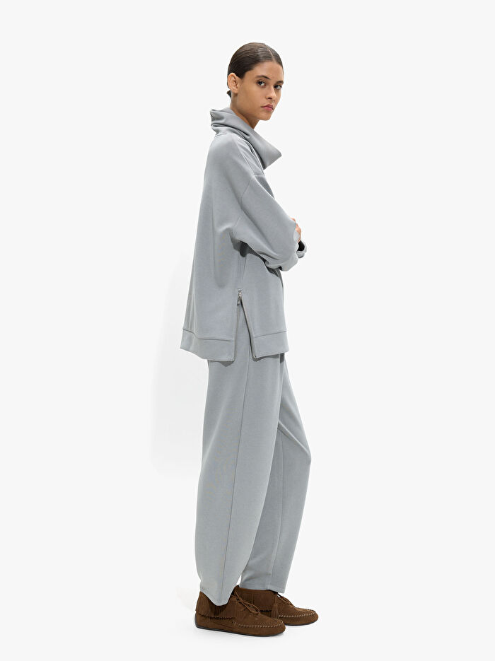 Elastik Bel Yumuşak Dokulu Pantolon