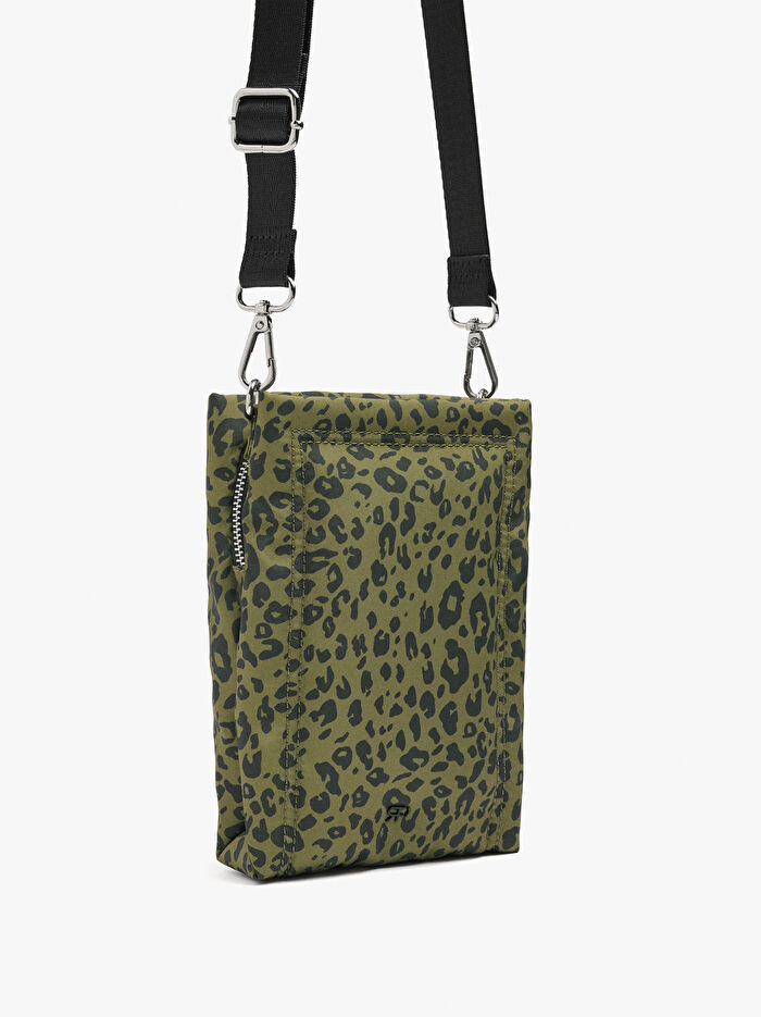 Teknik Kumaş Çapraz Askılı Çanta