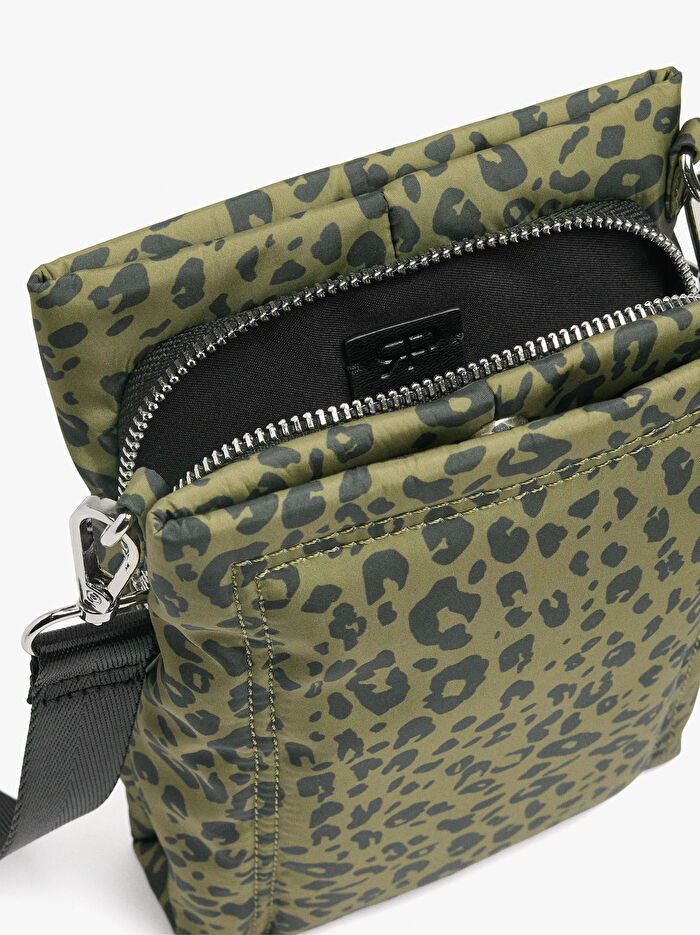 Teknik Kumaş Çapraz Askılı Çanta