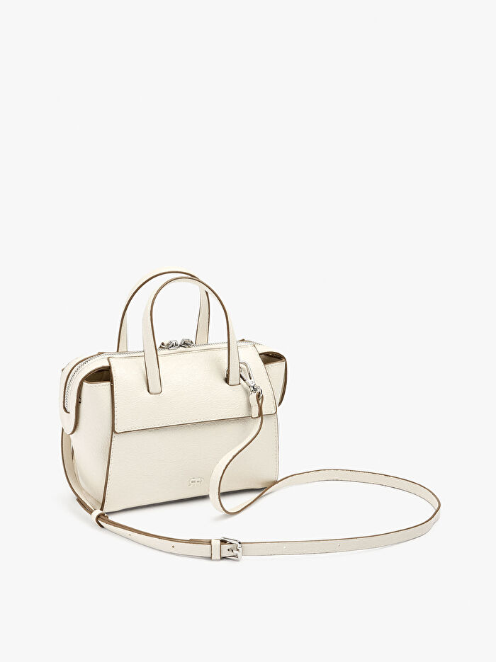 Çapraz Askılı Tote Çanta