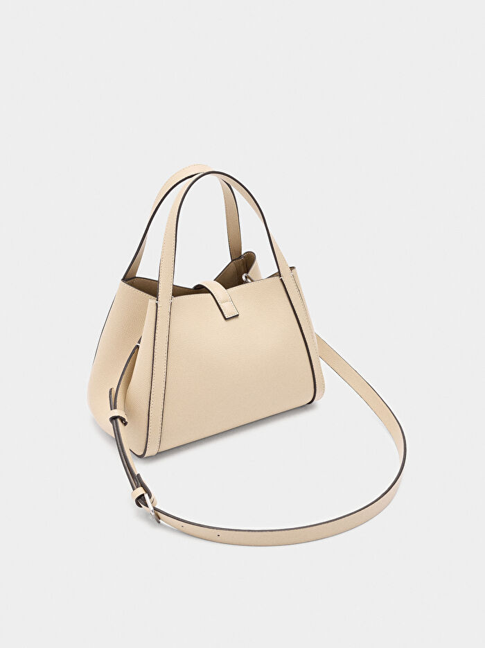 İç Cepli Tote Çanta