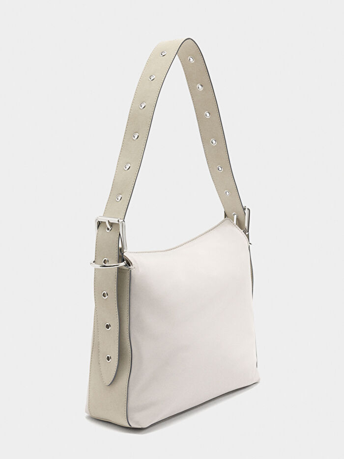 Teknik Kumaş Omuz Çantası