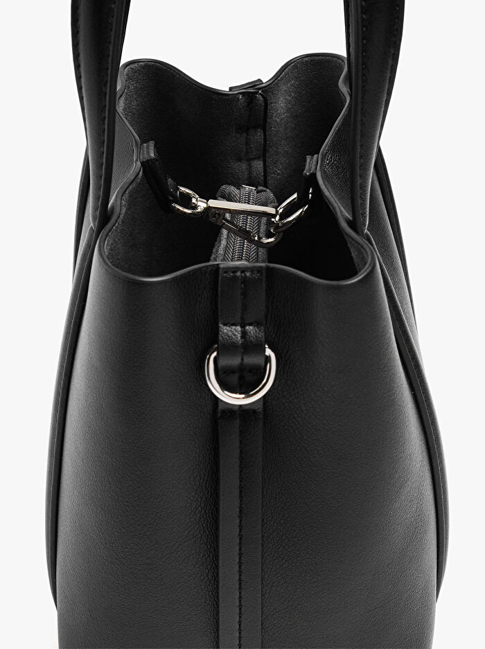 Çapraz Askılı Tote Çanta