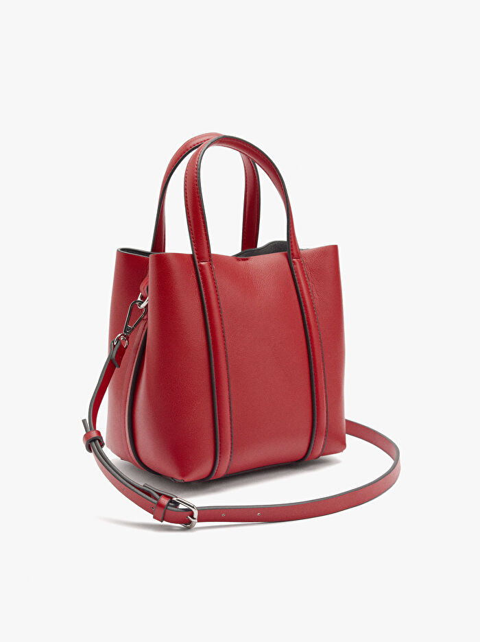 Çapraz Askılı Tote Çanta