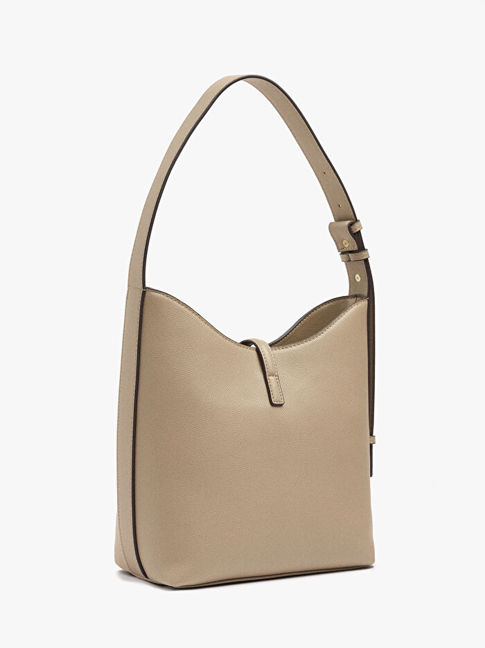 Deri Efektli Omuz Çantası