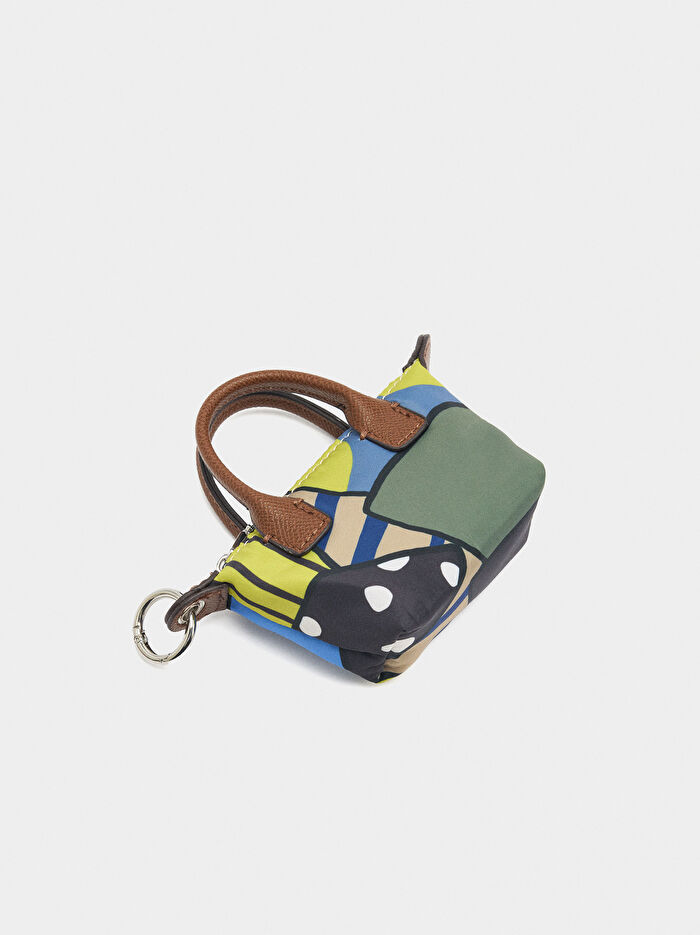 Charm'lı Yumuşak Dokulu Omuz Çantası