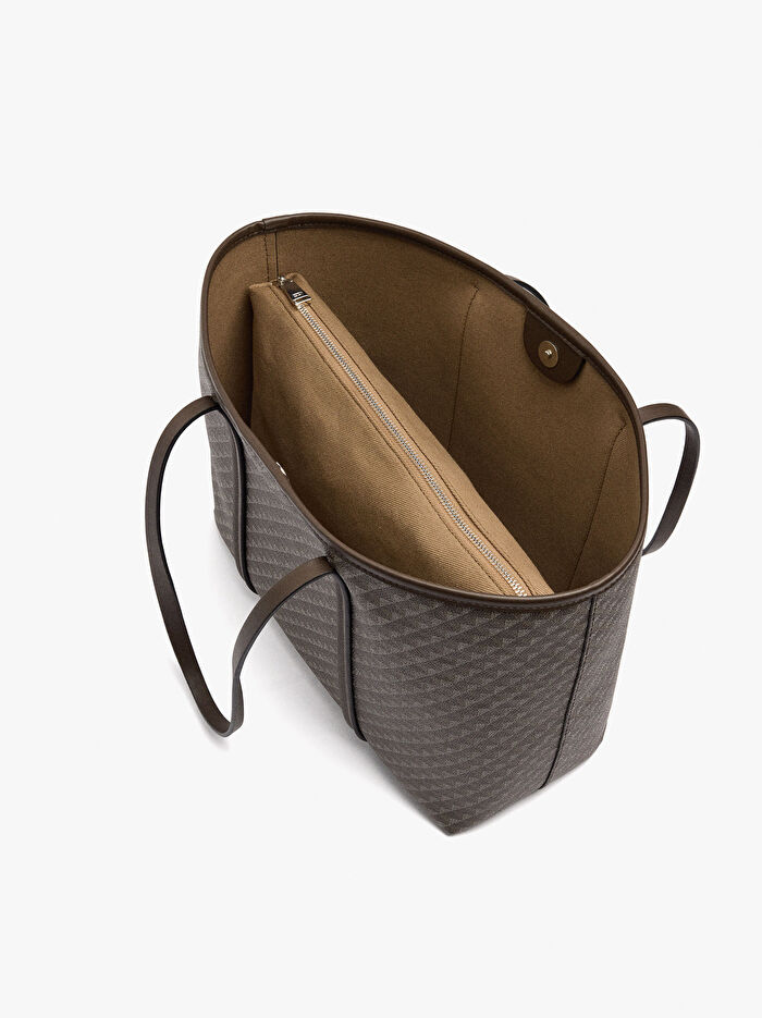 İçi Çıkarılabilir Desenli Shopper Çanta