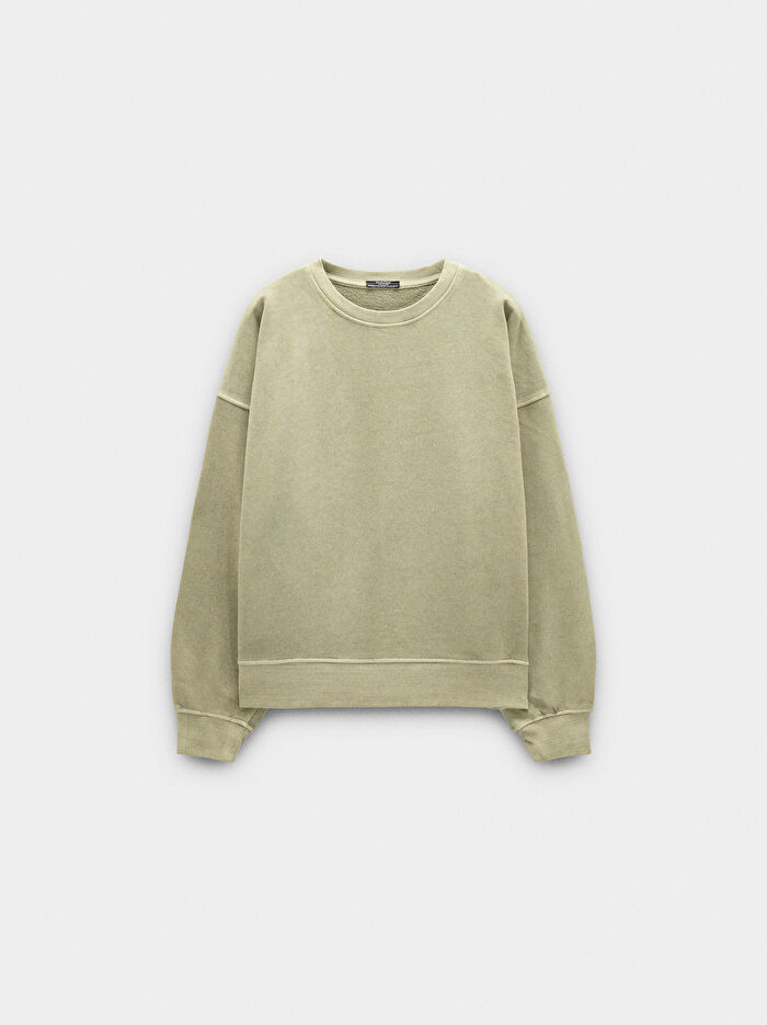 %100 Pamuk Sweatshirt