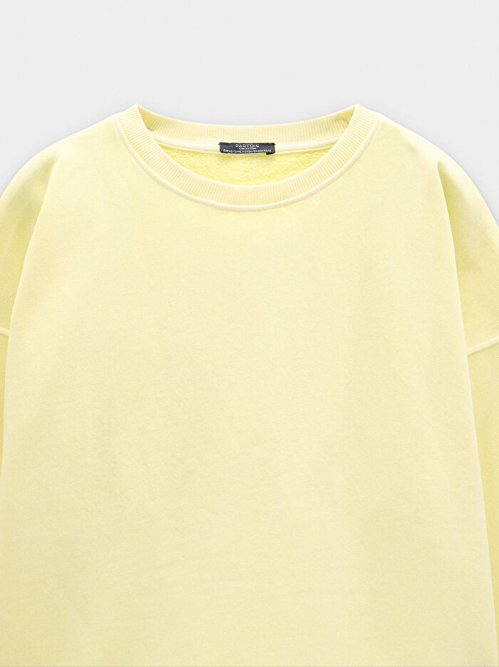 %100 Pamuk Sweatshirt
