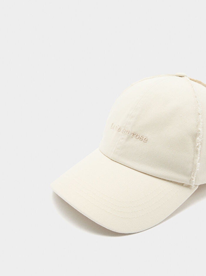 Pamuklu La Vie En Rose Şapka