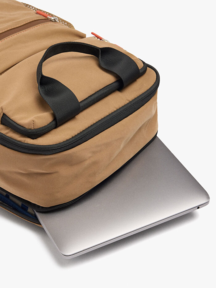 Teknik Kumaş Kabin Boy Sırt Çantası