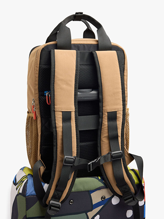 Teknik Kumaş Kabin Boy Sırt Çantası