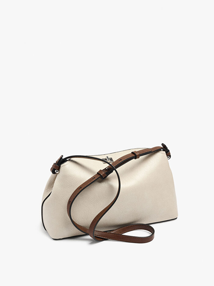 Kapaklı Çapraz Askılı Çanta