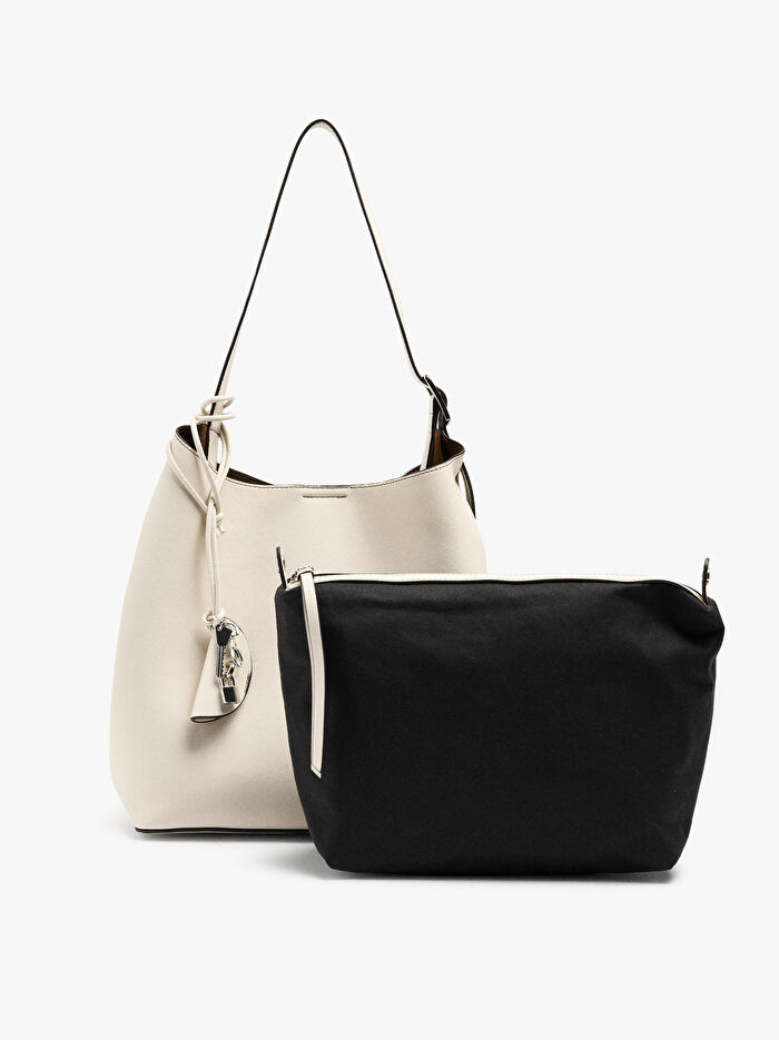 İçi Çıkarılabilir Omuz Çantası