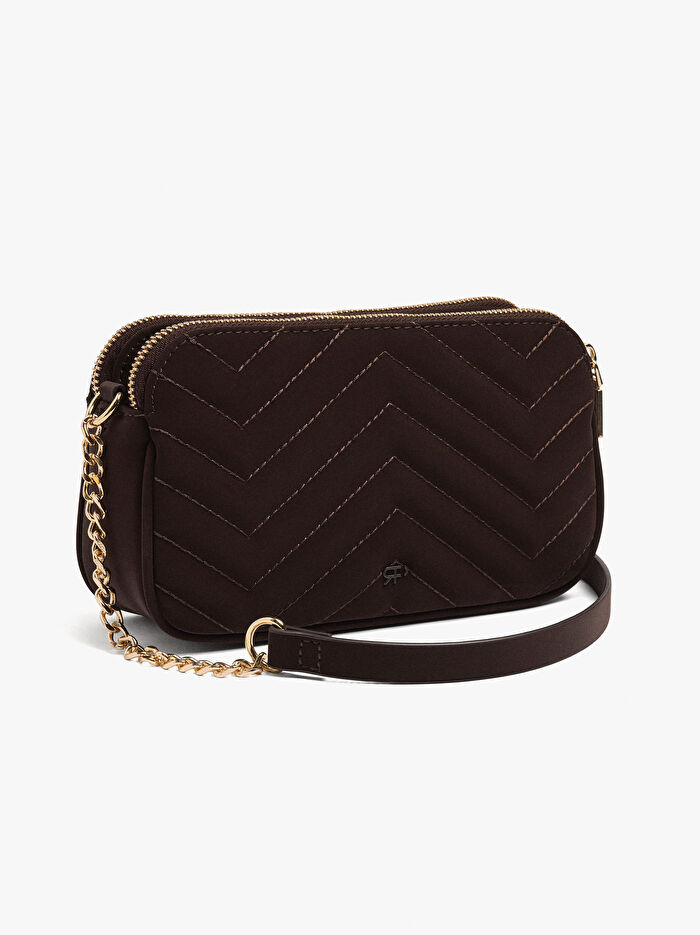 Zincirli Kapitone Çanta