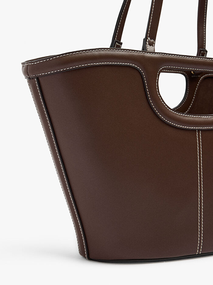 İçi Çıkarılabilir Sade Tote Çanta