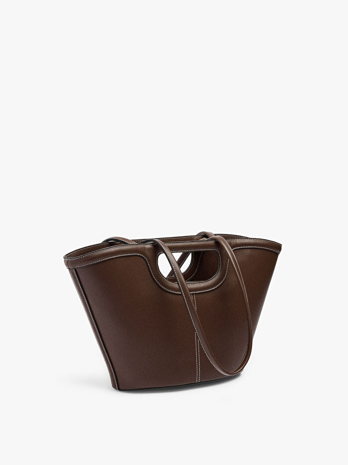 İçi Çıkarılabilir Sade Tote Çanta