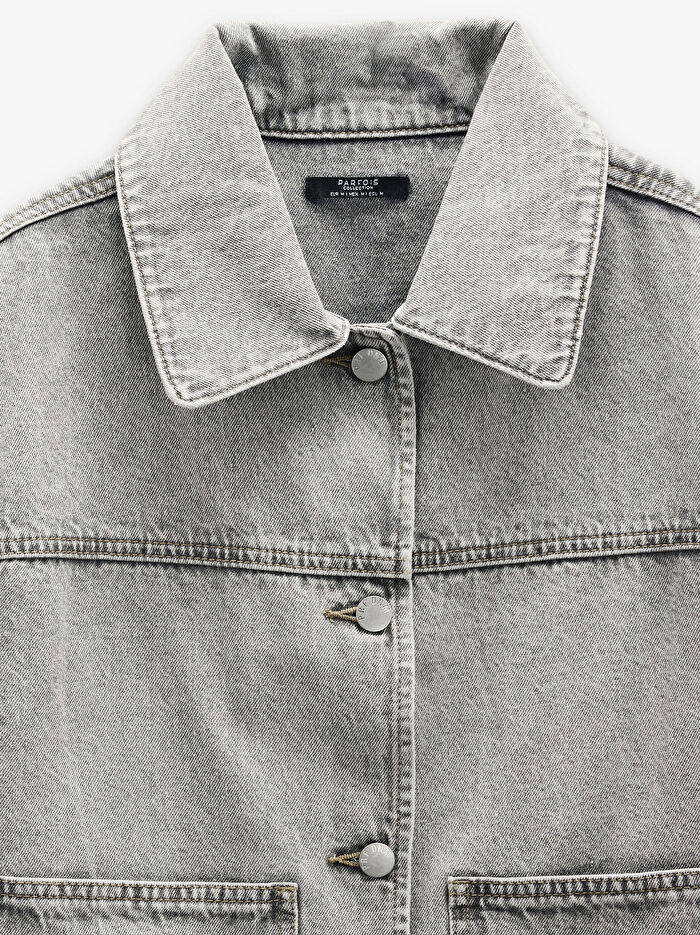 Cepli Denim Ceket