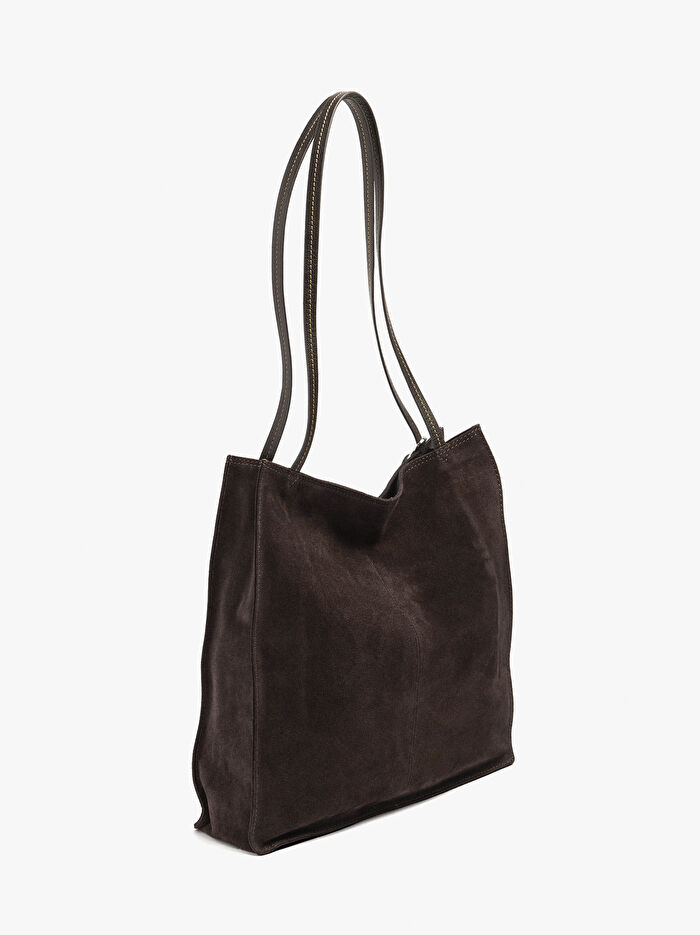 Deri Shopper Çanta