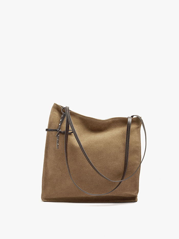 Deri Shopper Çanta