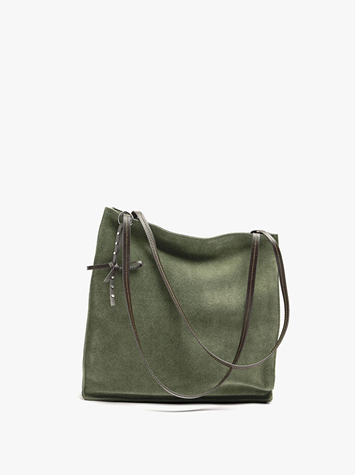 Deri Shopper Çanta