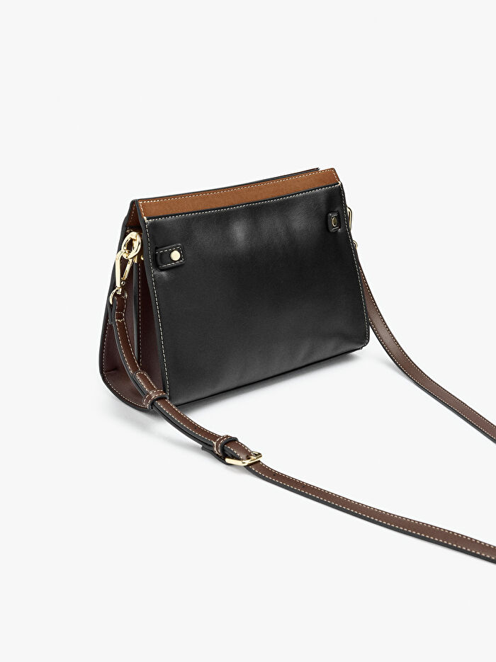 Çapraz Askılı Sade El Çantası