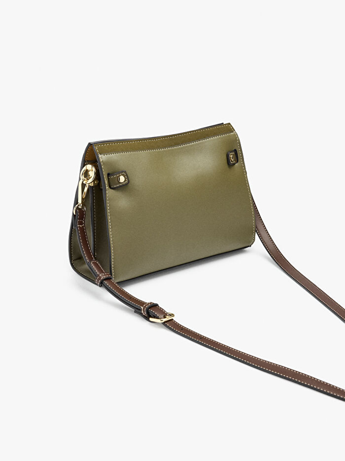 Çapraz Askılı Sade El Çantası