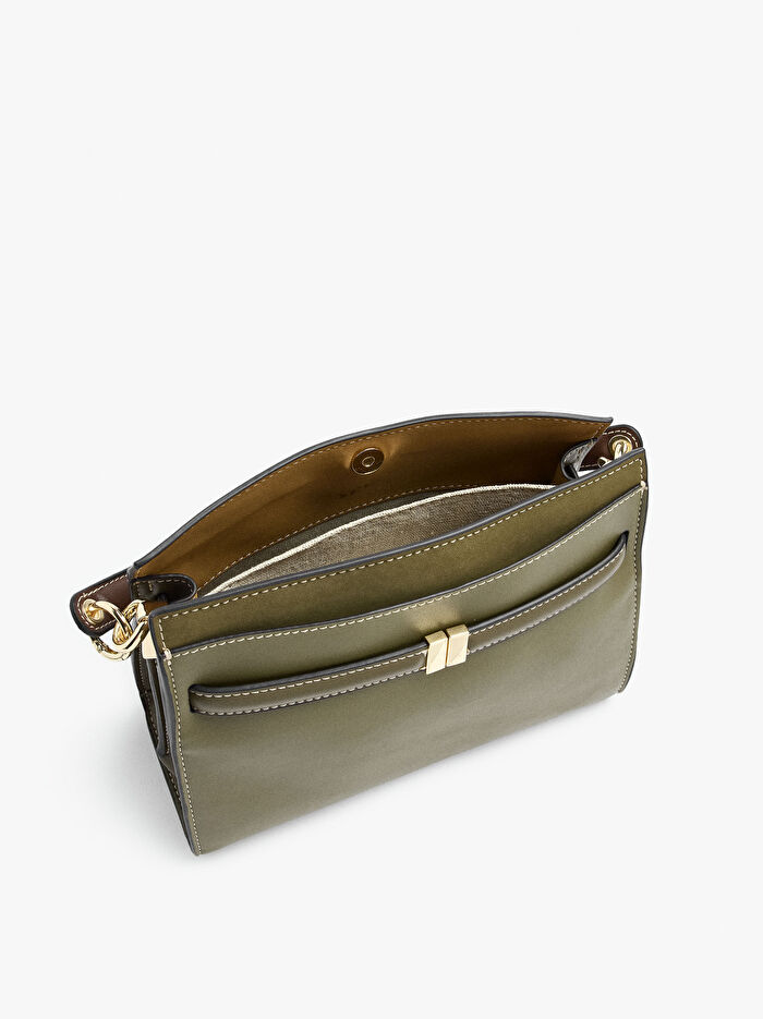 Çapraz Askılı Sade El Çantası