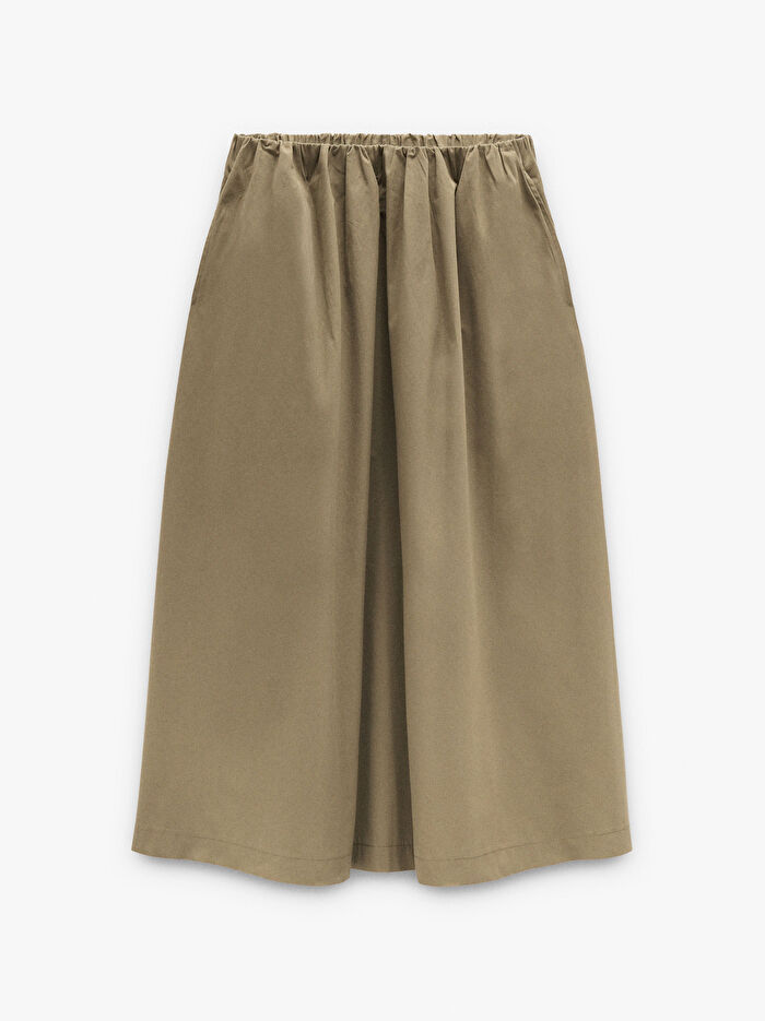 %100 Pamuk Uzun Etek