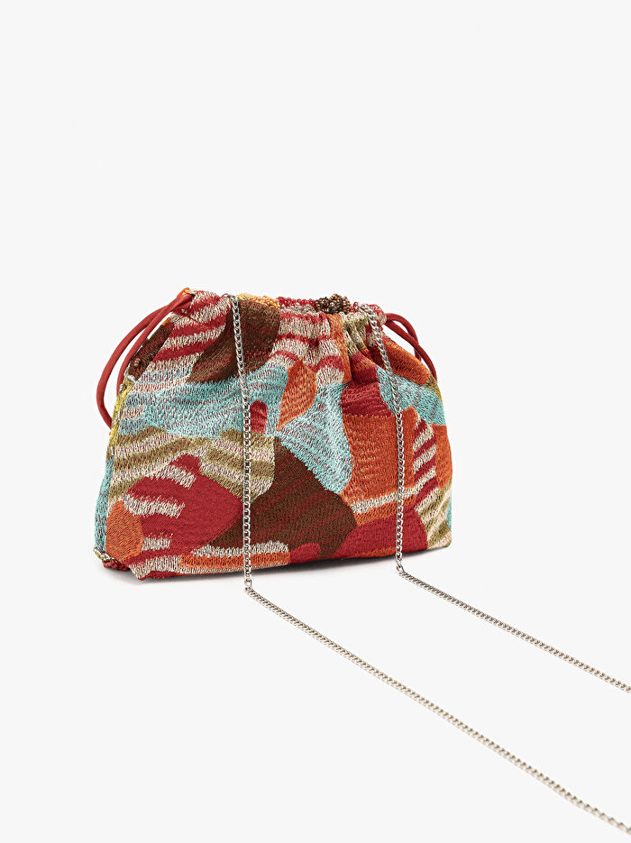 Boncuklu Party Çanta