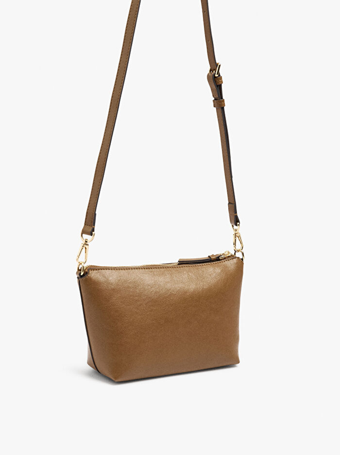 Delikli Çapraz Askılı Çanta